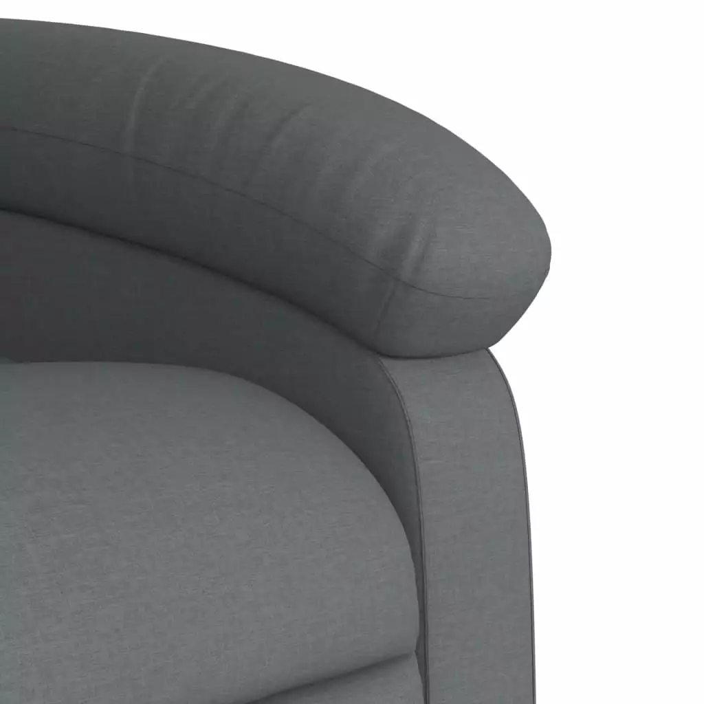 Irfora Dark Fabric Recliner Chair - Model 0313027c