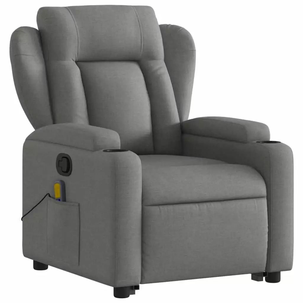 Irfora Recliner Chair Dark Fabric - Modern Recliner Living Room 0313127c