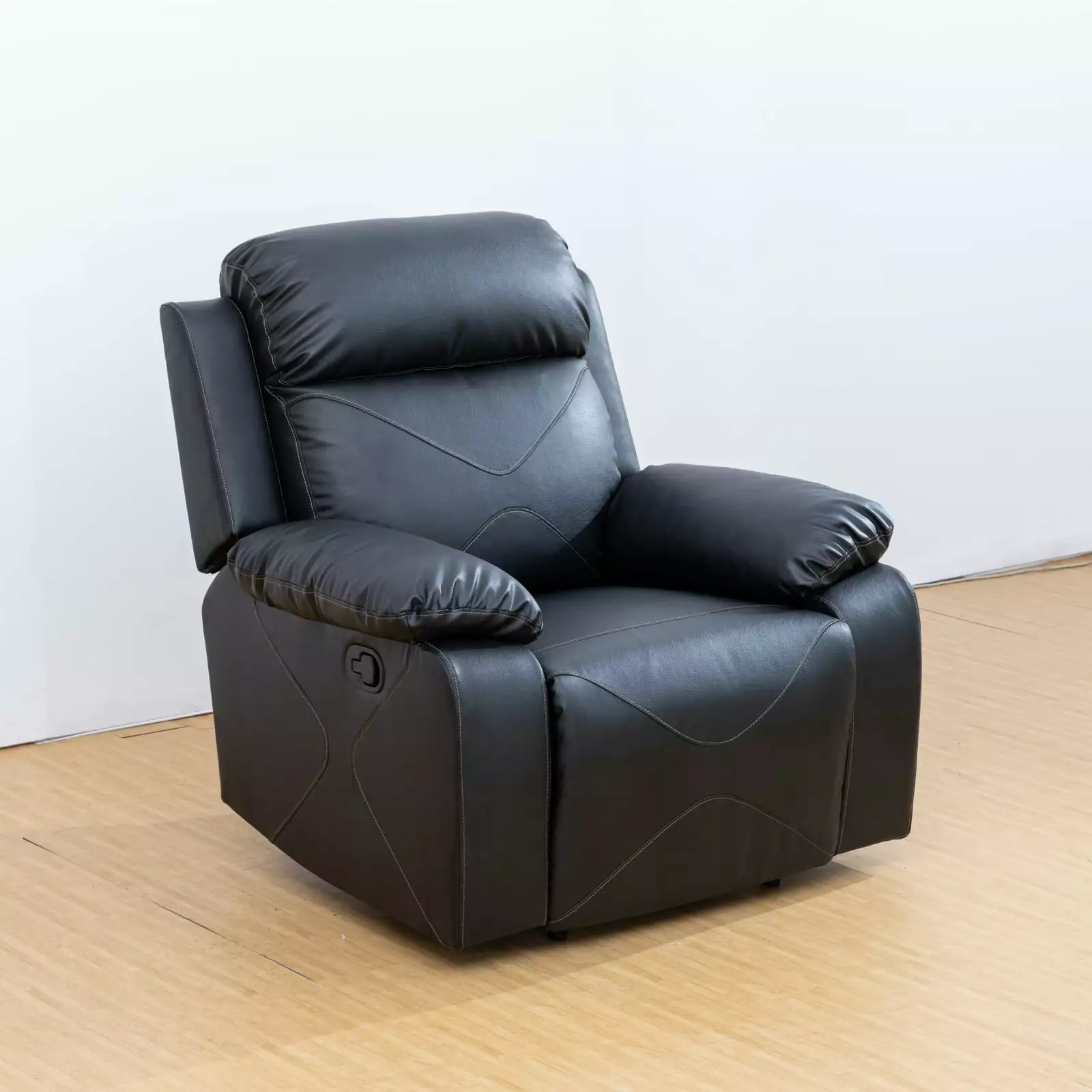 Miekor Furniture Leather Recliner Chair Adults Living Room Sofa Armrest