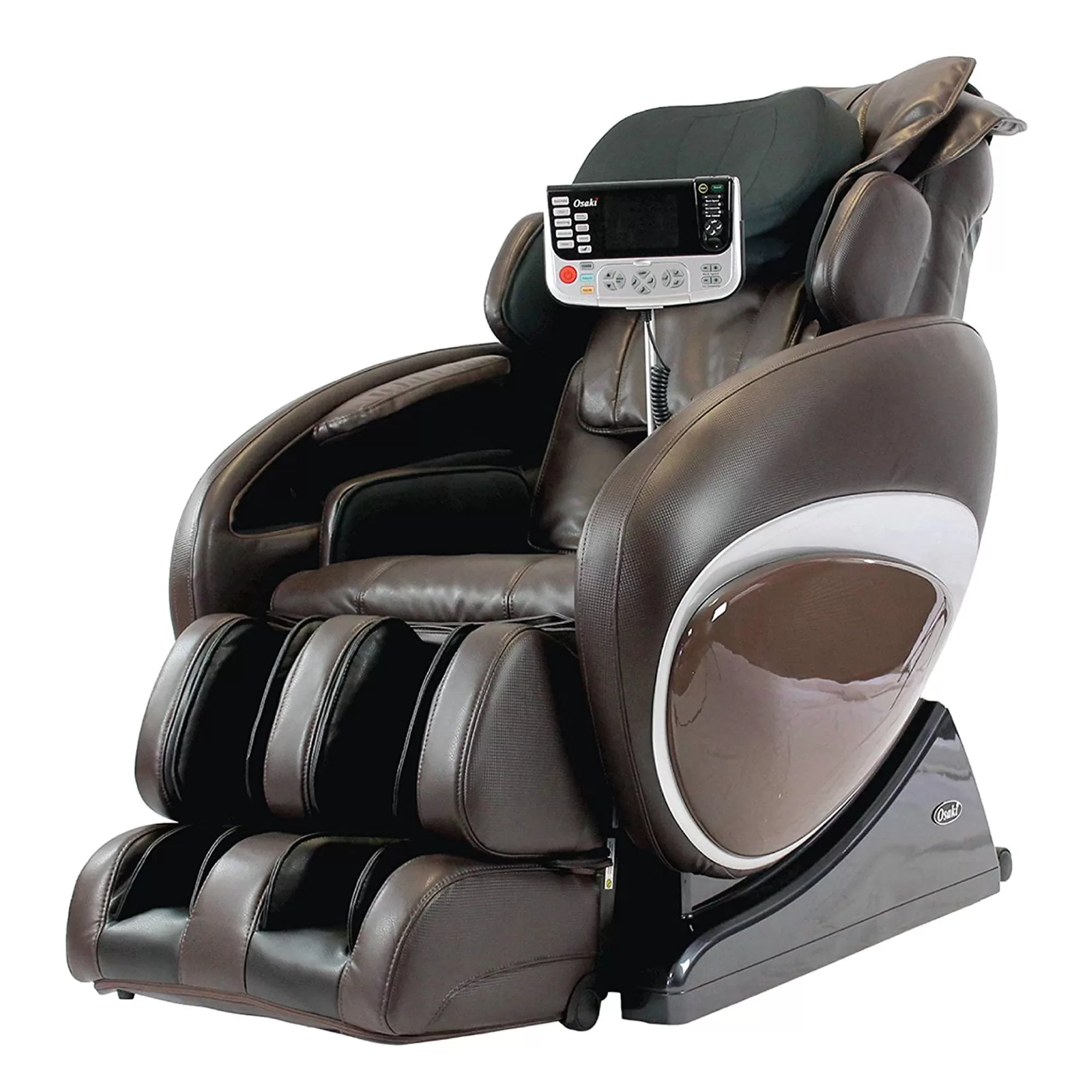 Osaki OS-4000T Zero Gravity Computer Body Scan Reclining Massage Chair Brown