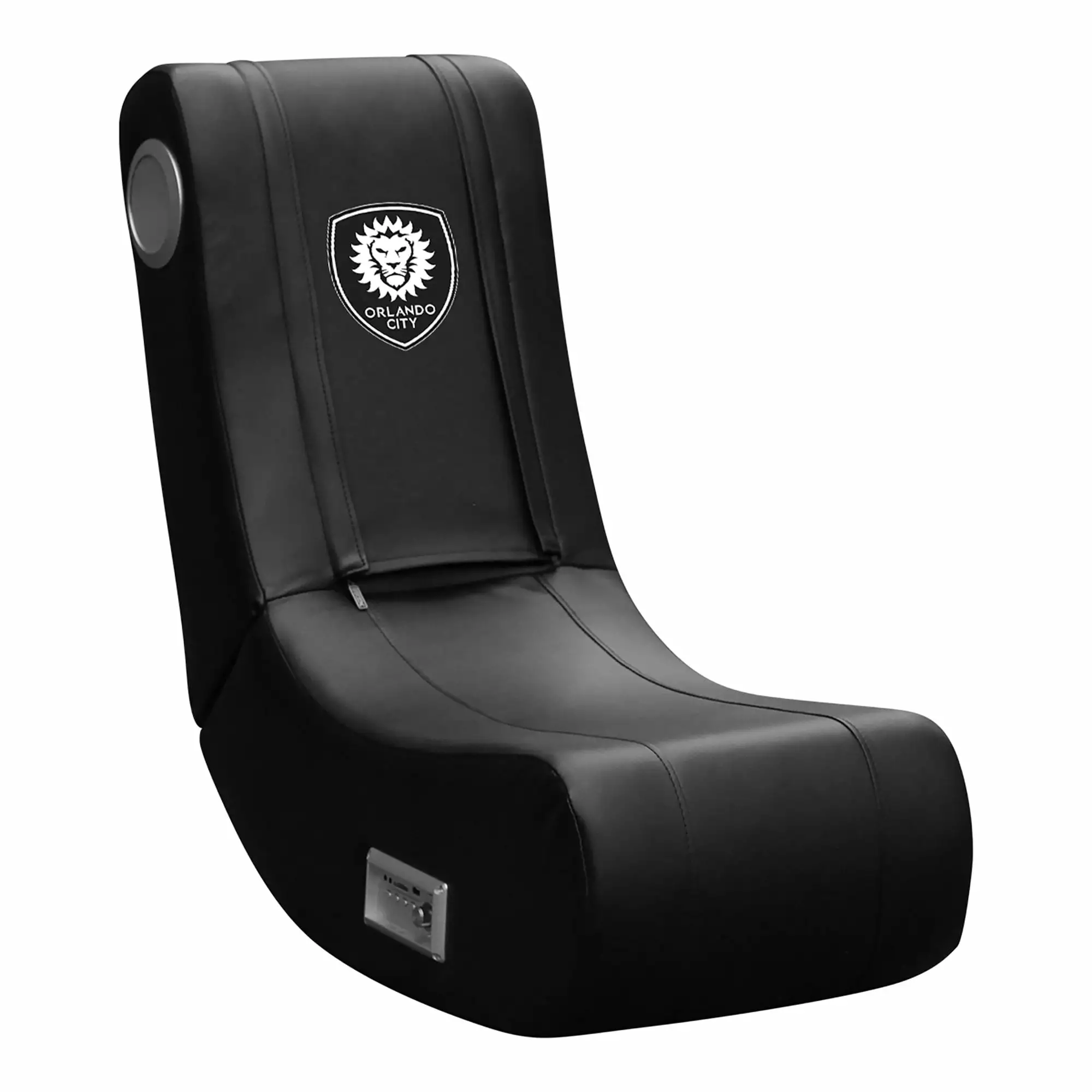 DreamSeat Orlando City SC Team Gaming Chair - MLS Soccer Design Ergonomic Computer Chair Lumbar Support