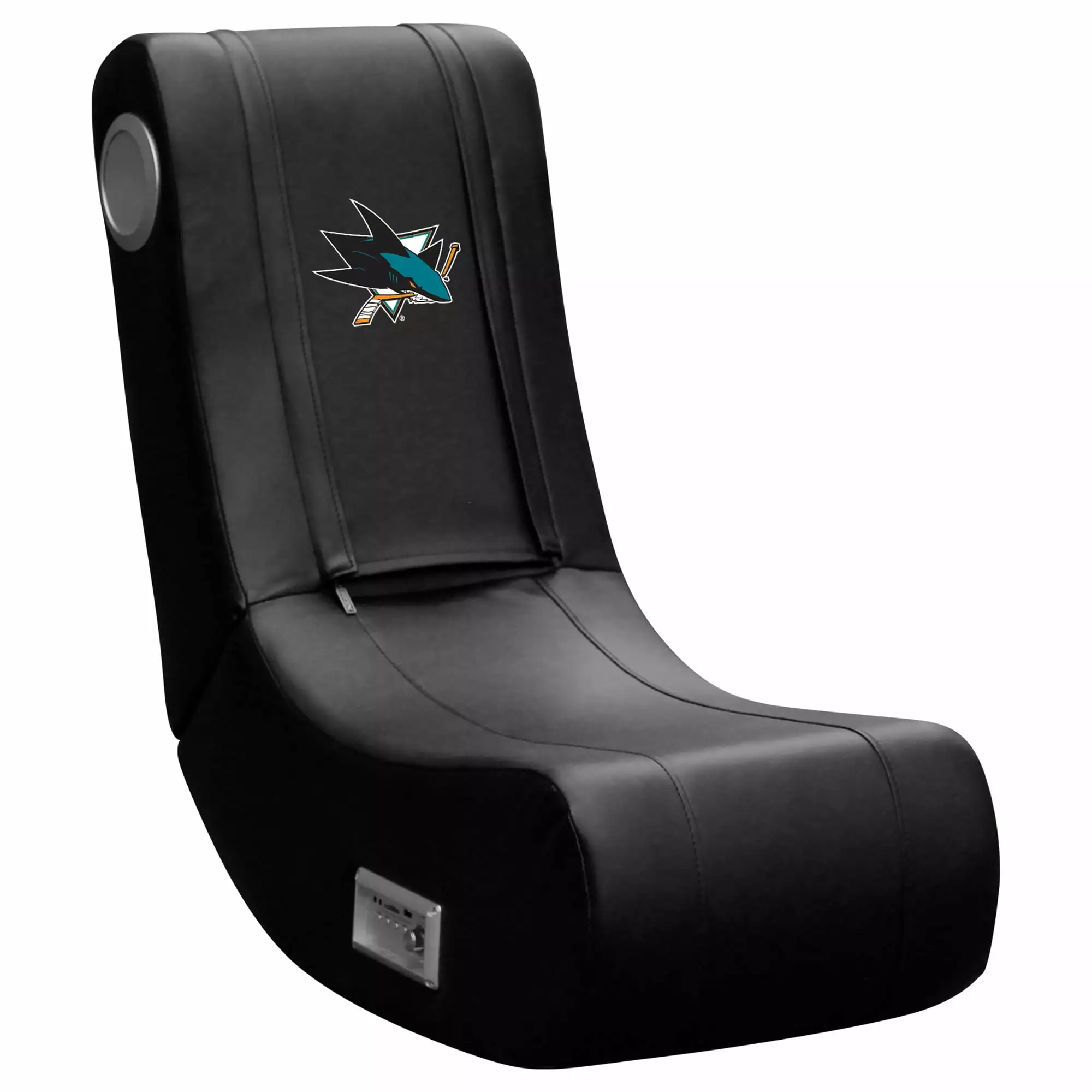 DreamSeat San Jose Sharks Gaming Chair - NHL Team Design Ergonomic Racing Style Chair Lumbar Cushion