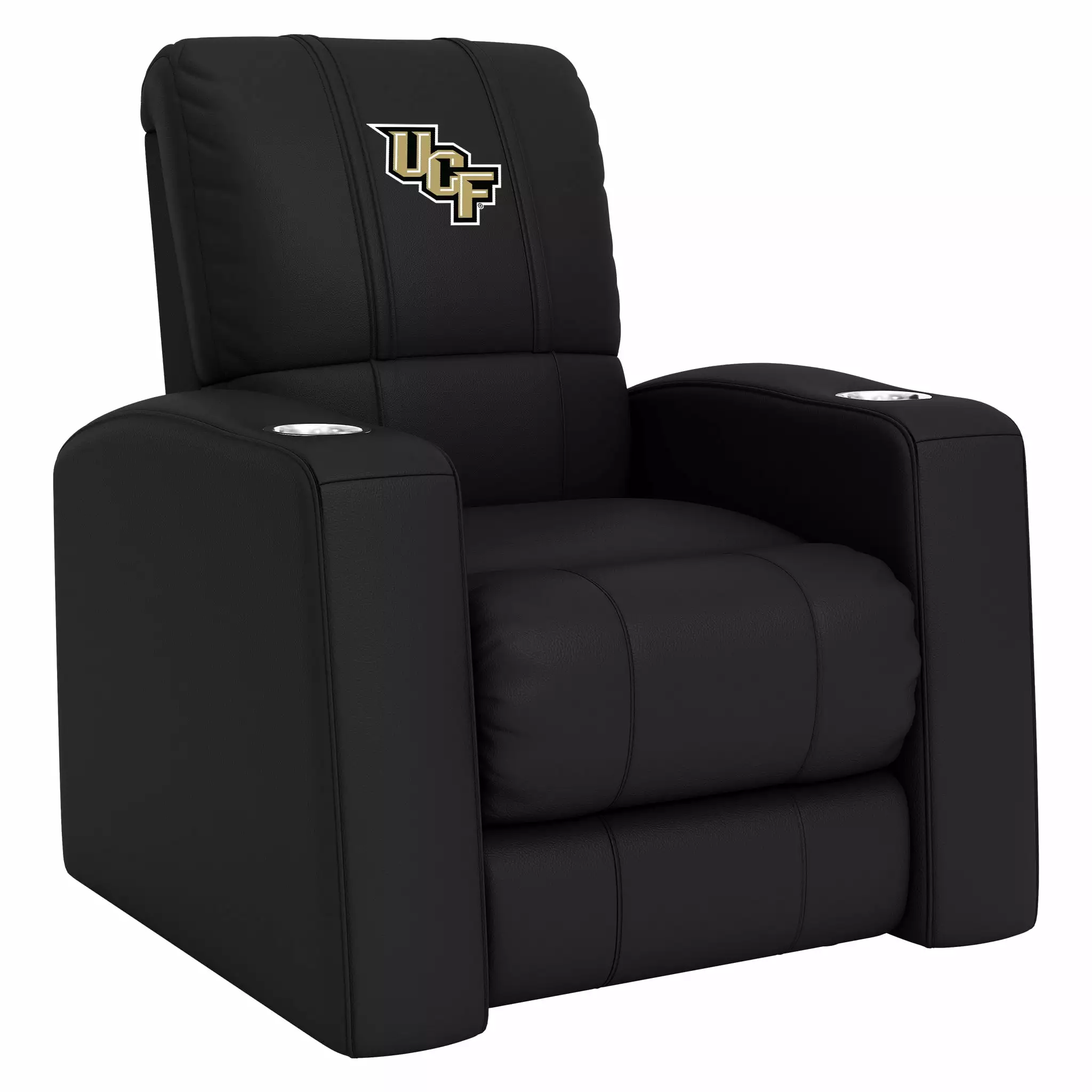 DreamSeat Relax Black Home Theater Recliner Central Florida UCF Logo Full Body Support