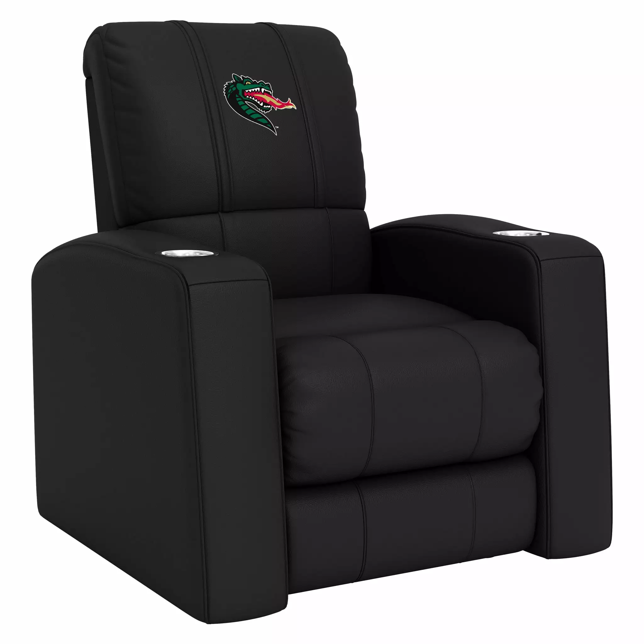 DreamSeat Relax Black Home Theater Recliner Alabama Birmingham Blazers Logo Full Body Support