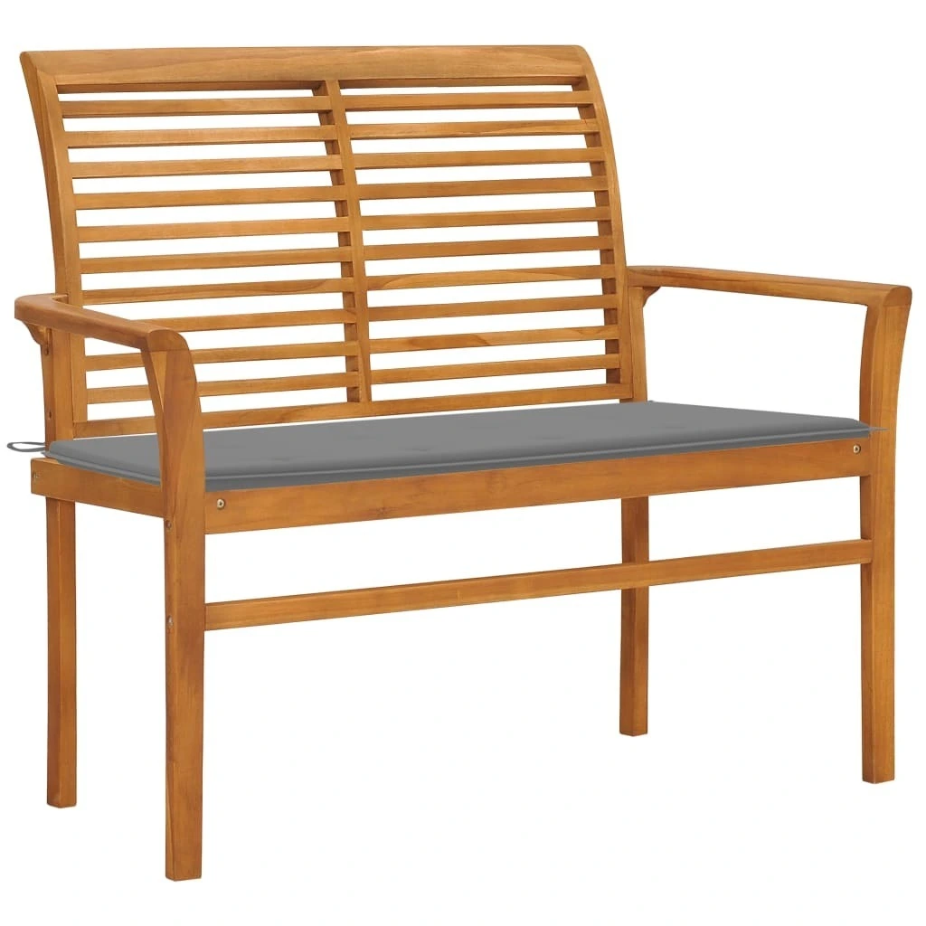 4-Piece Stackable Patio Chairs Solid Teak Wood Phoenix Dropship
