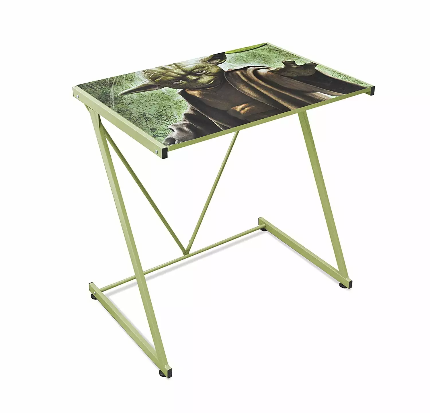 Star Wars Movie Yoda Z Shaped Desk Collectible Themed Desk Fans