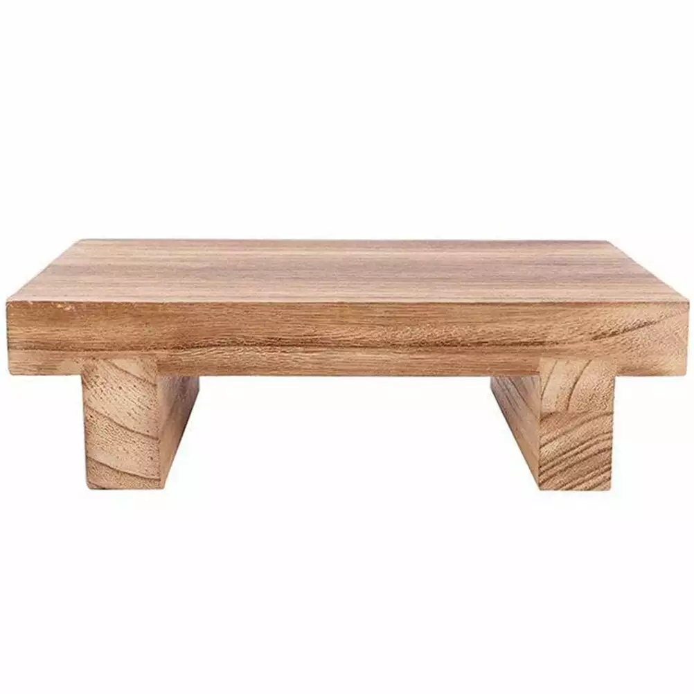 Wood Bedside Step Stool Houtilizehold Bedroom Step Stool Multipurpose Stepping Stool Compact Durable Eease