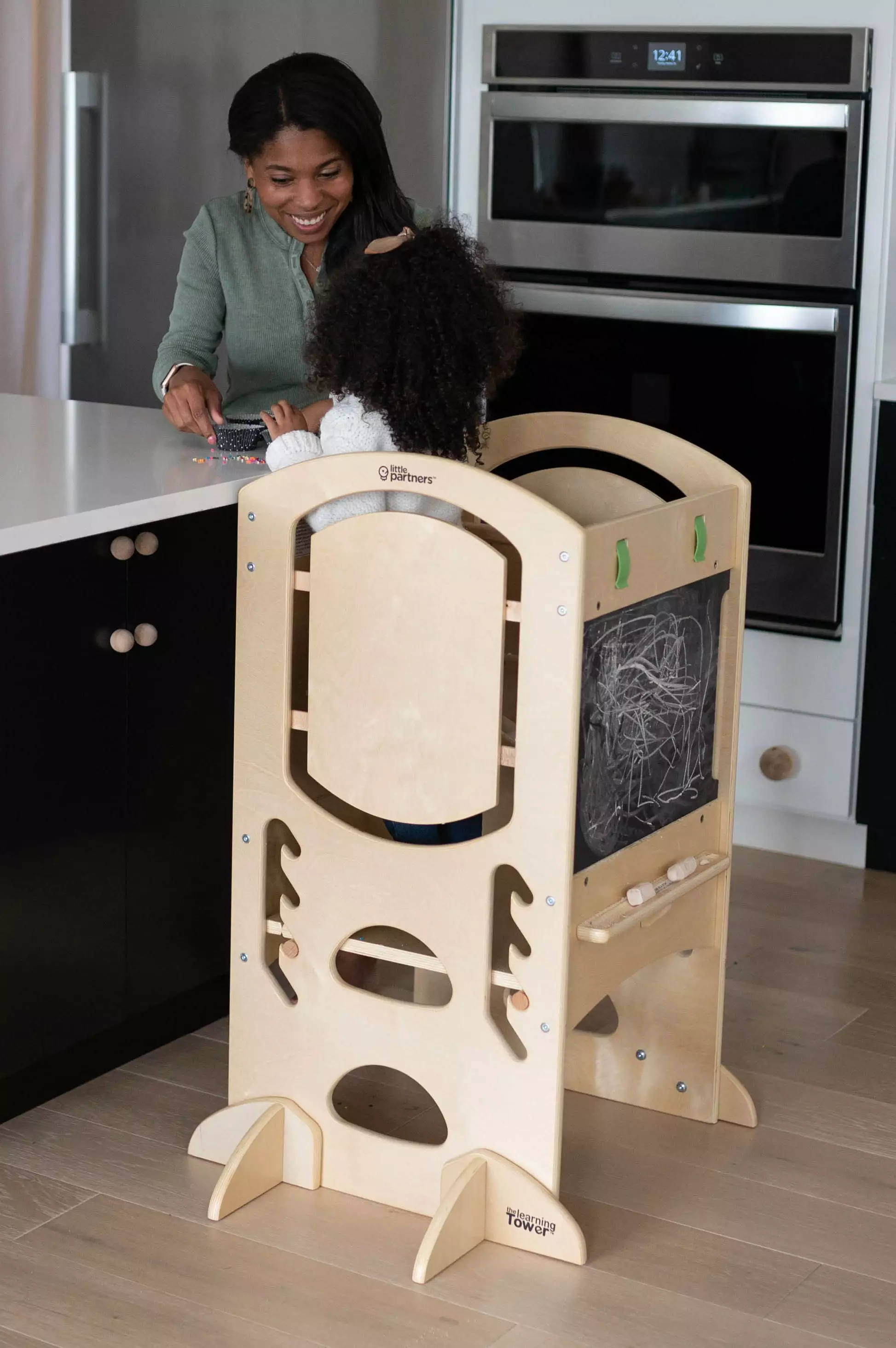 Little Partners Limited Edition Learning Tower Toddlers Natural Wood