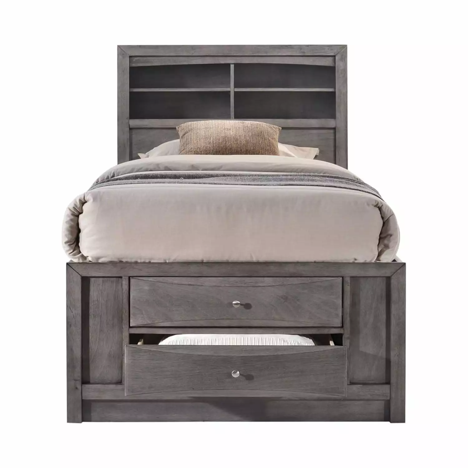 Picket Houtilize Furnishings Madison Twin Storage Bed Kids Teens Bedroom Organization Picket House Furnishings