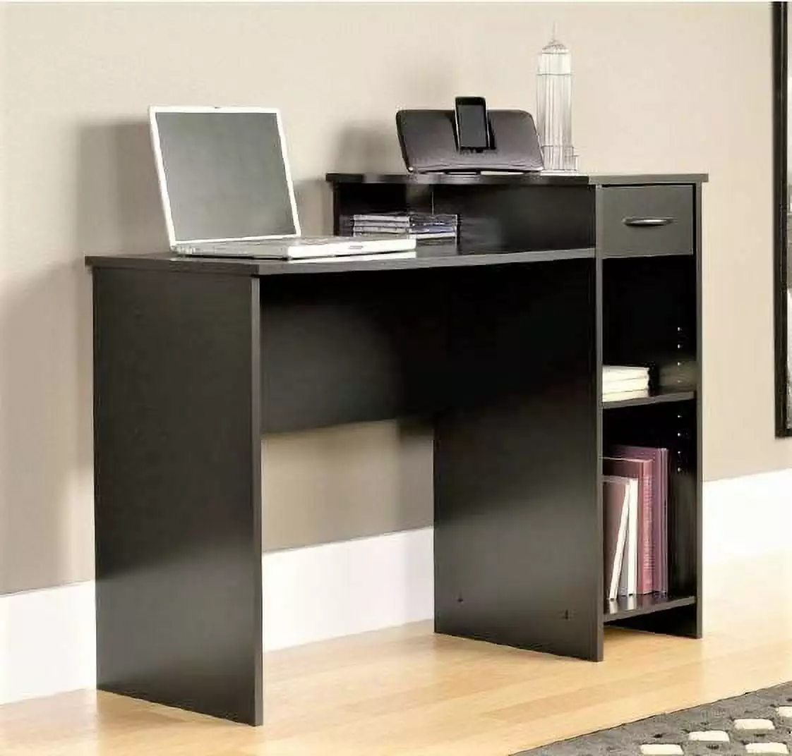 Mainstays Student Desk Easy-glide Drawer Blackwood Finish