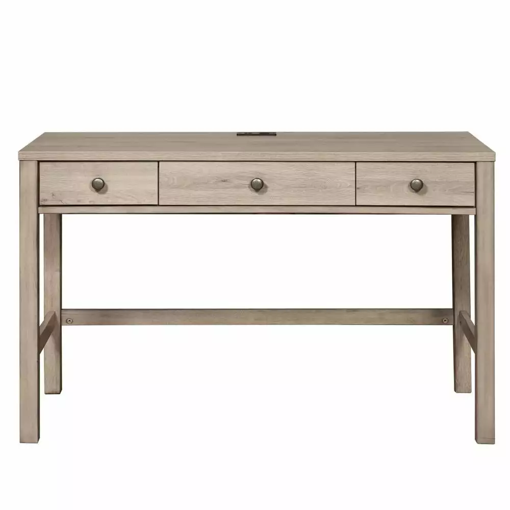 Home Meridian Kids 3 Drawer USB Charging Desk River Birch Brown
