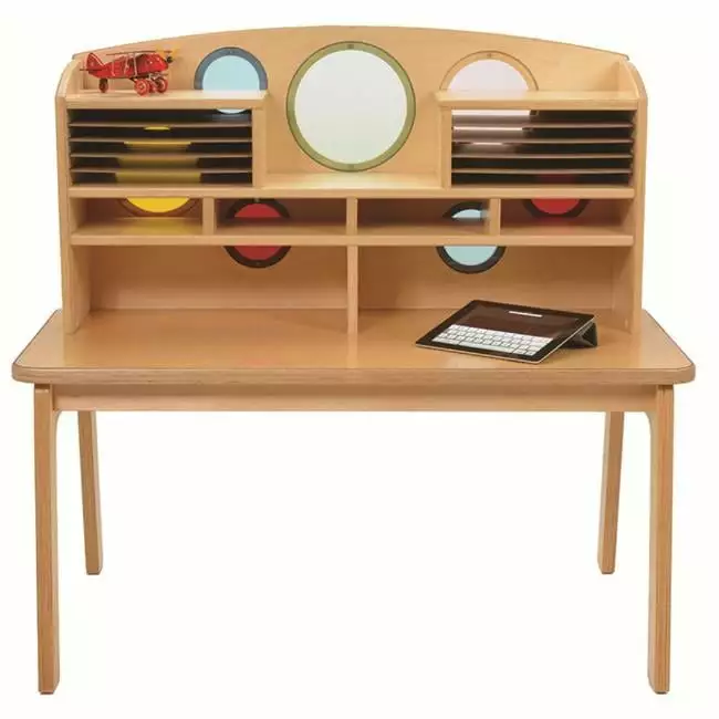 Whitney Brothers CH0200 Porthole Desk Natural UV Finish