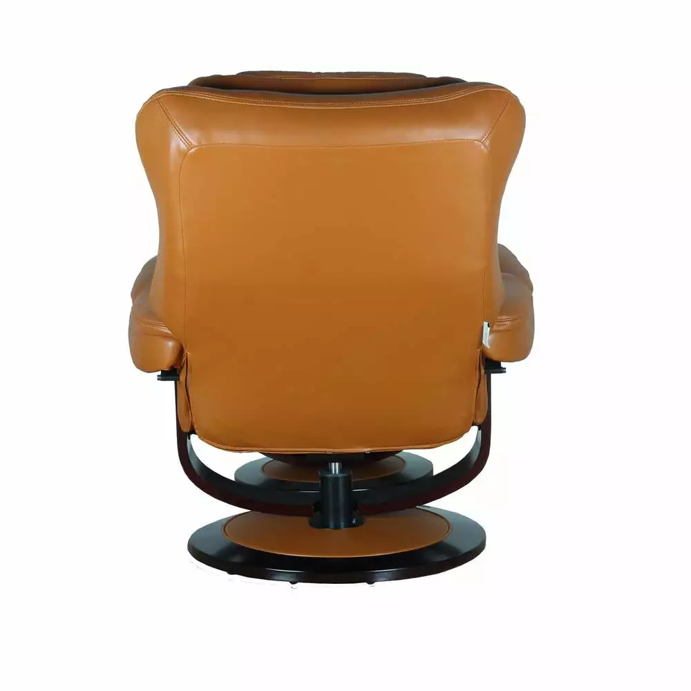 Barcalounger Roscoe Swivel Pedestal Recliner Ottoman