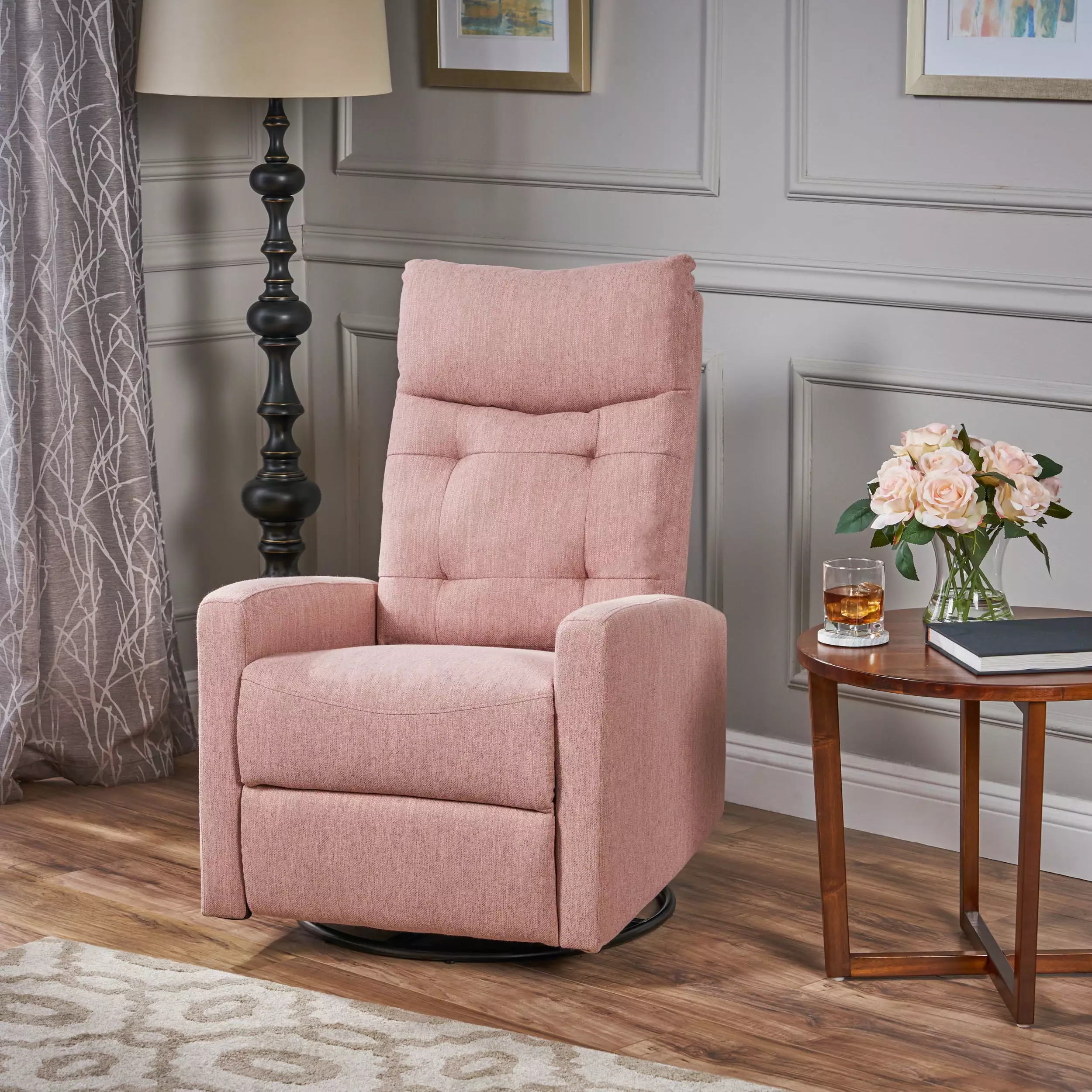 DeeHome Glider Swivel Recliner Chair
