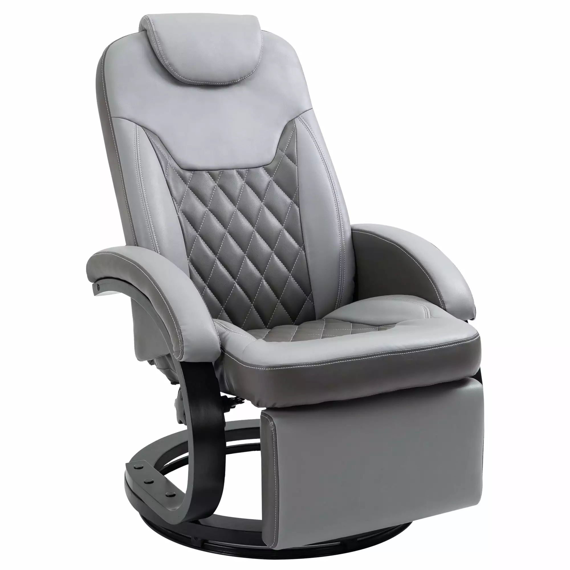Kenneth Swivel Recliner Armchair Blue Go Green Woods
