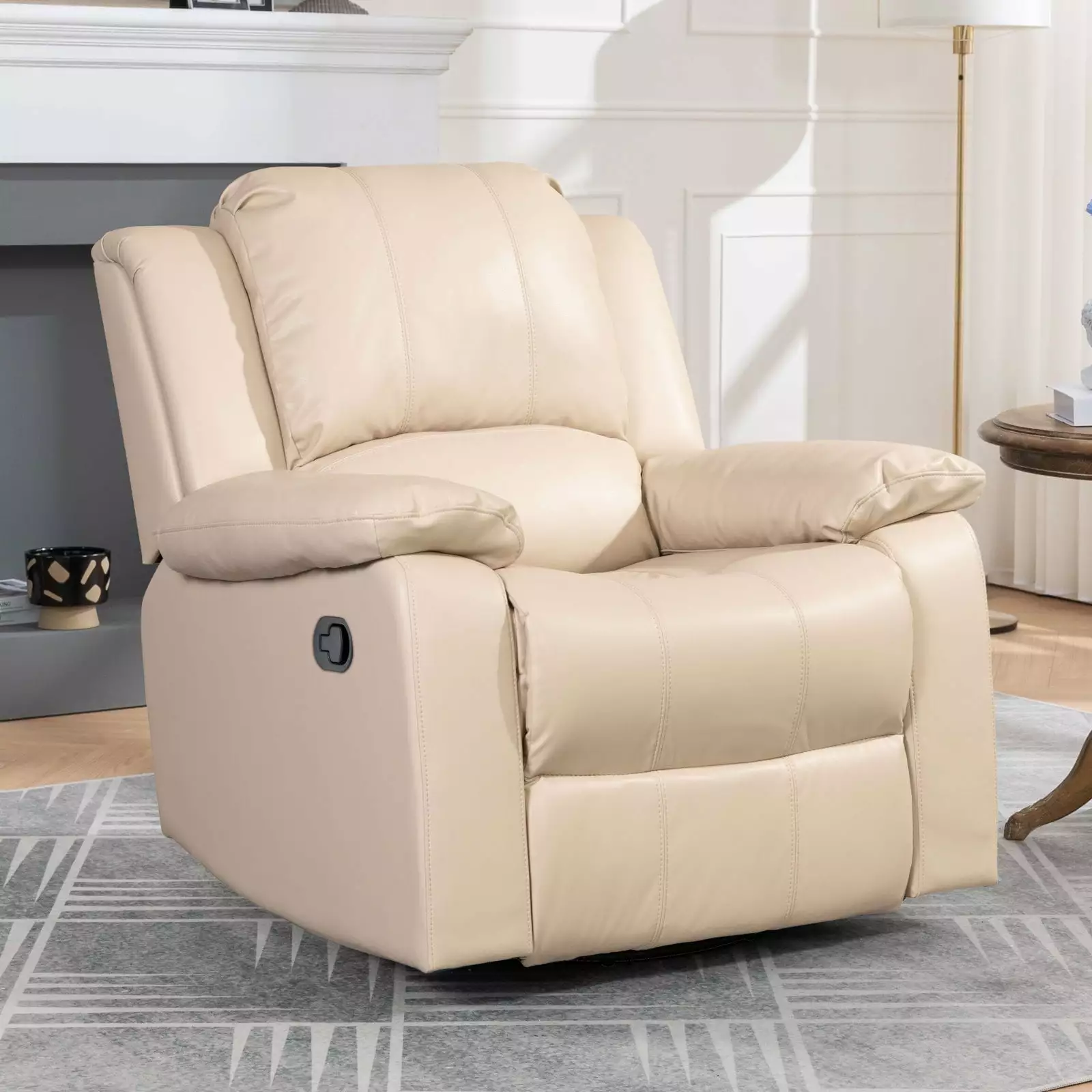Miekor Furniture Swivel and Glider Recliner Chair W5U639 - Modern Living Room Chair
