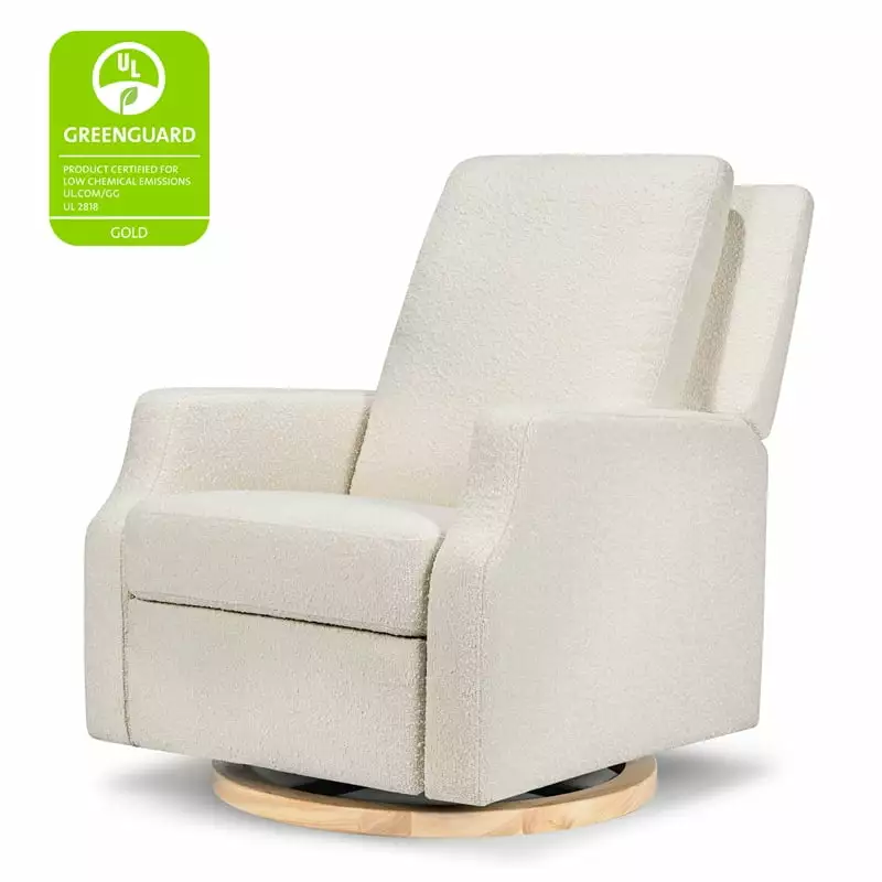 Namesake Crewe Recliner and Swivel Glider Ivory Boucle