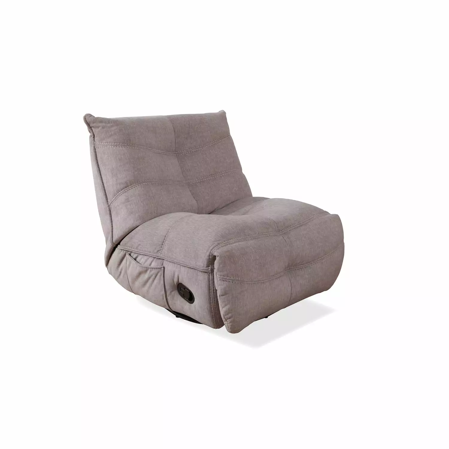 Picket House Furnishings Indi Swivel Recliner Lugano Dove