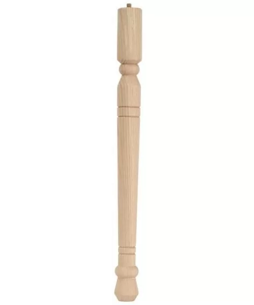 Waddell 2578 Early American Table Leg 28 Inch Classic Furniture Leg