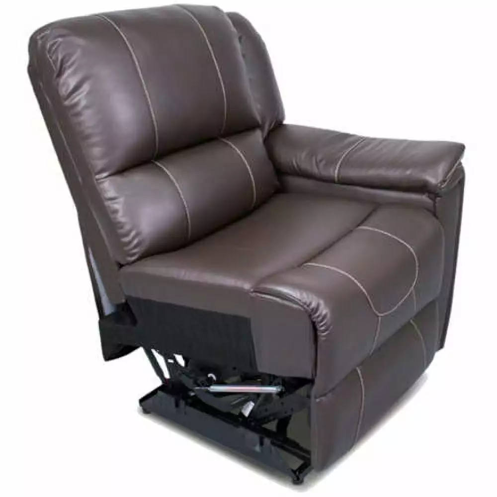 Left Arm Recliner Cougar 2016 Majestic Chocolate T700 Tan Topstitch Home Theater Lippert