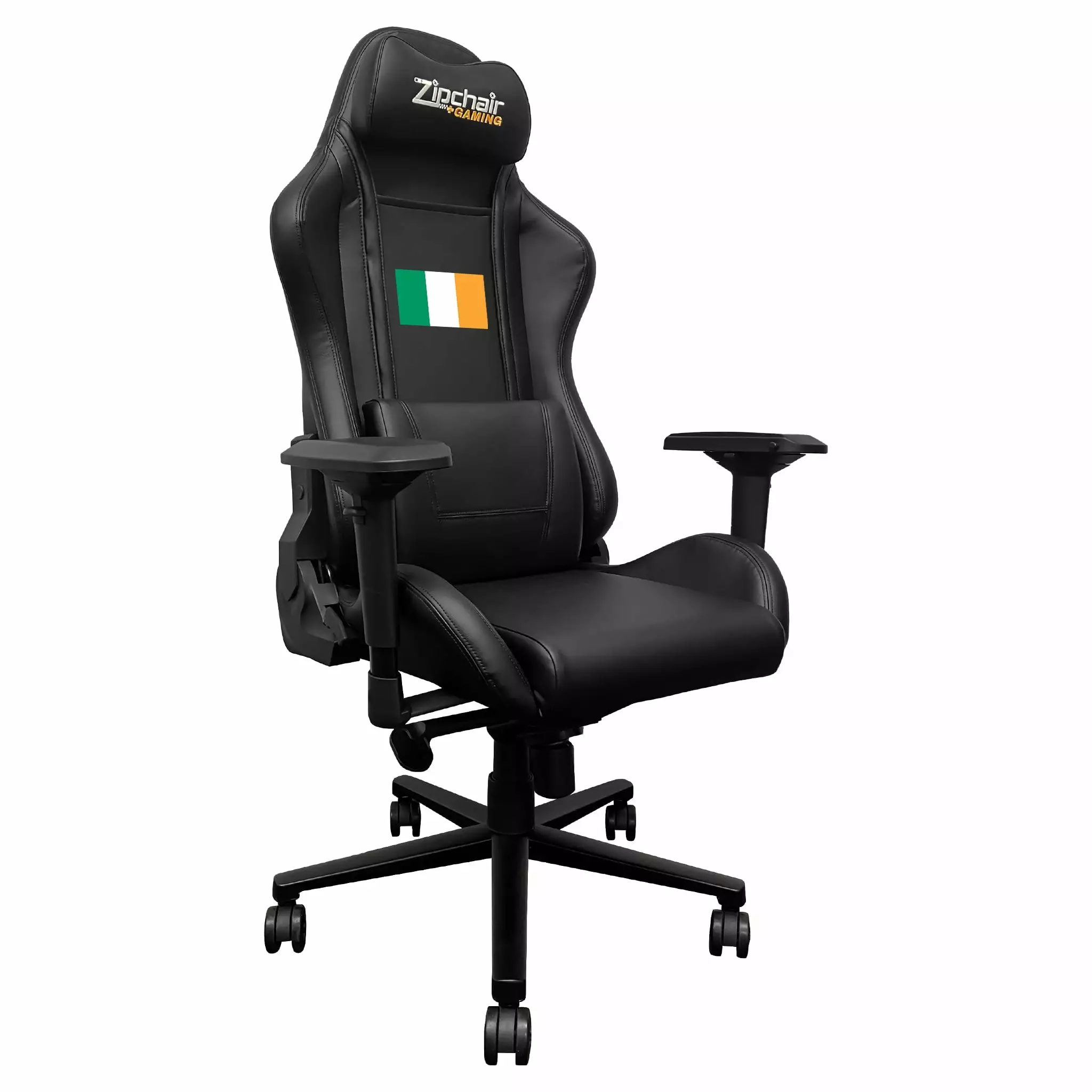 Xpression Pro Gaming Chair Irish Flag Logo - Ireland Themed Ergonomic Gaming Chair DreamSeat