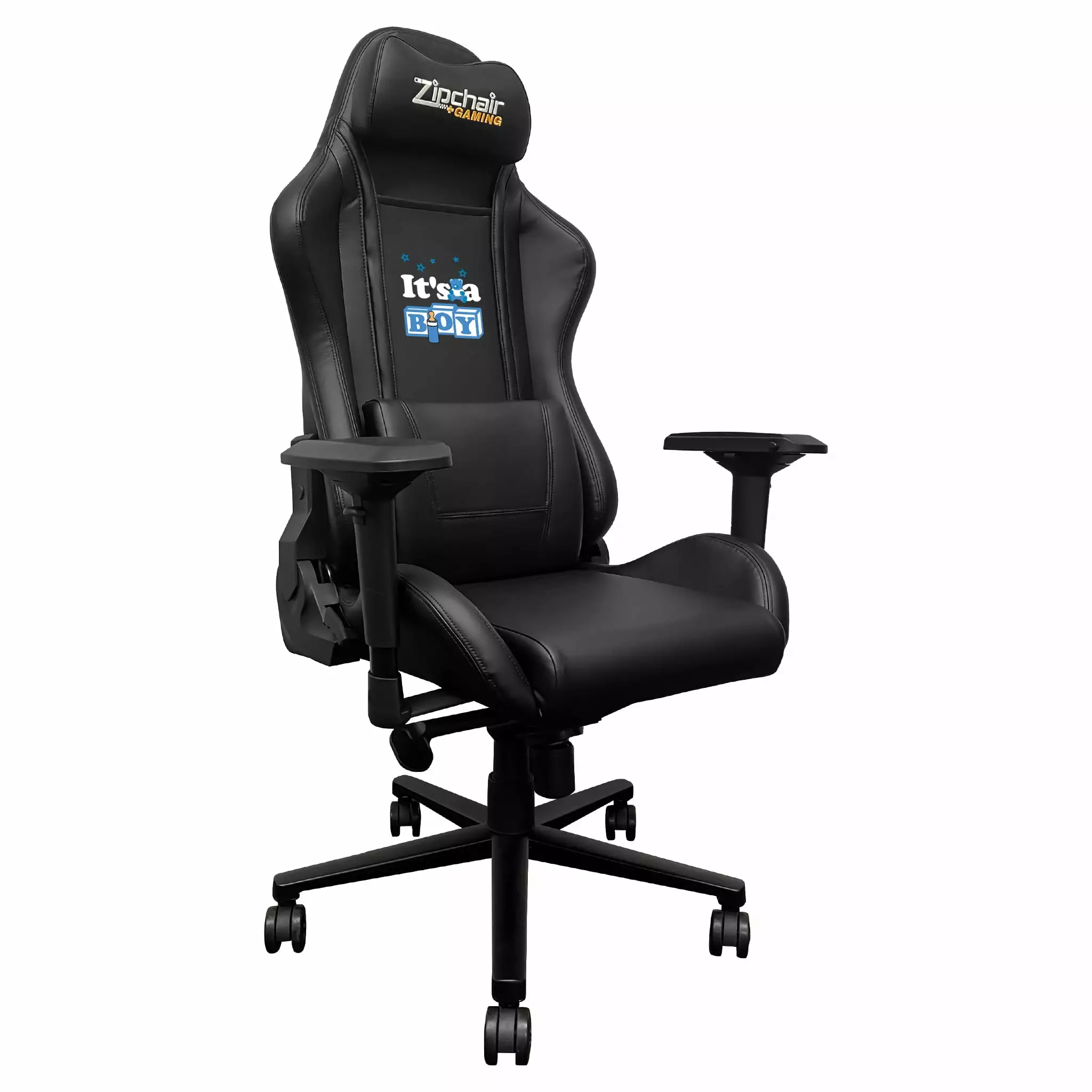 Xpression Pro Gaming Chair It's Boy Logo - Baby Boy Themed Gaming Chair New Parents DreamSeat