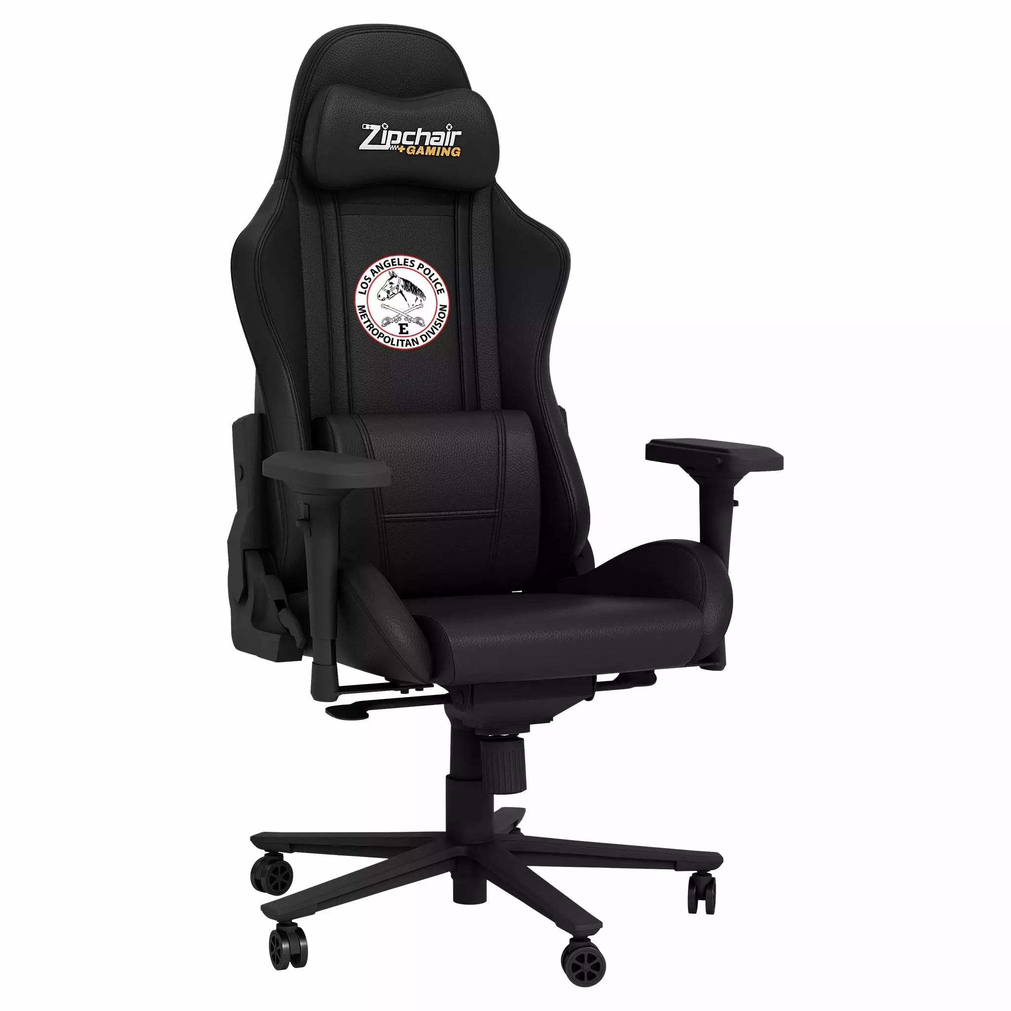 Xpression Pro Gaming Chair LAPD Metropolitan Division Logo - Police Themed Gaming Chair DreamSeat