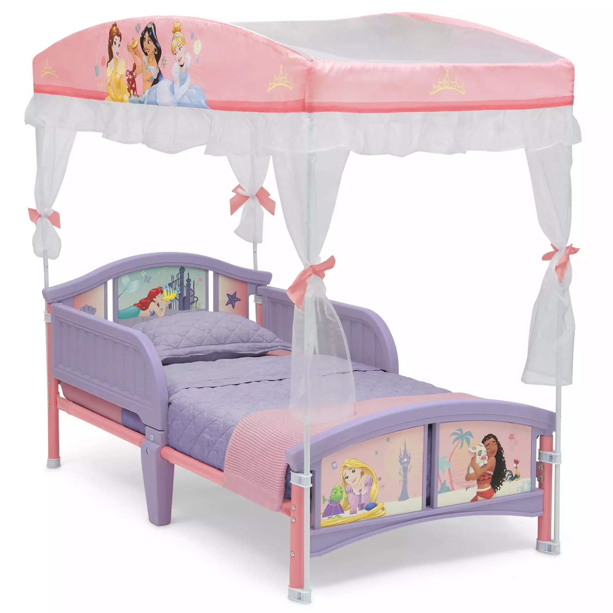 Disney Princess Plastic Toddler Bed Canopy