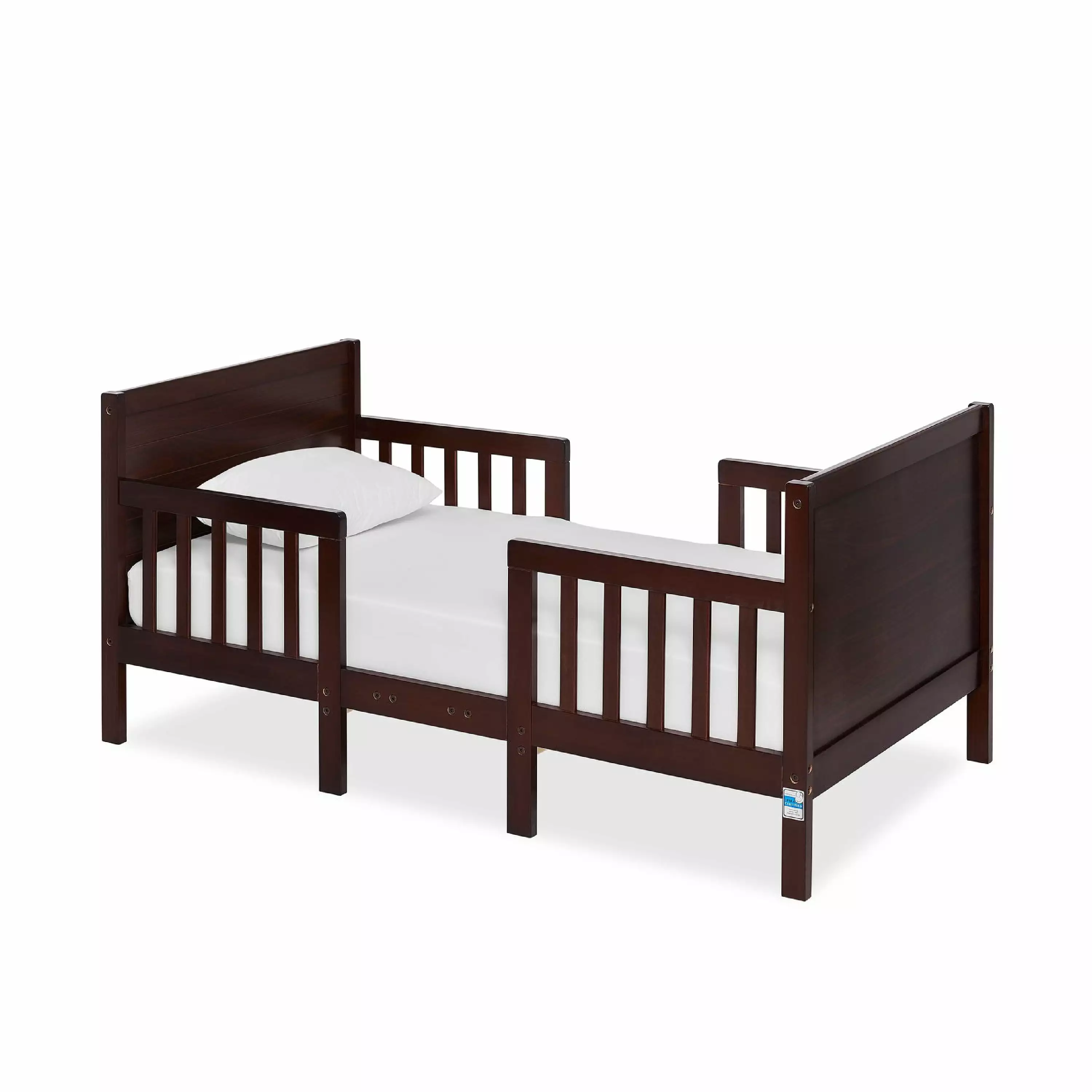 Dream On Me Hudson 3--1 Convertible Toddler Bed Espresso Finish