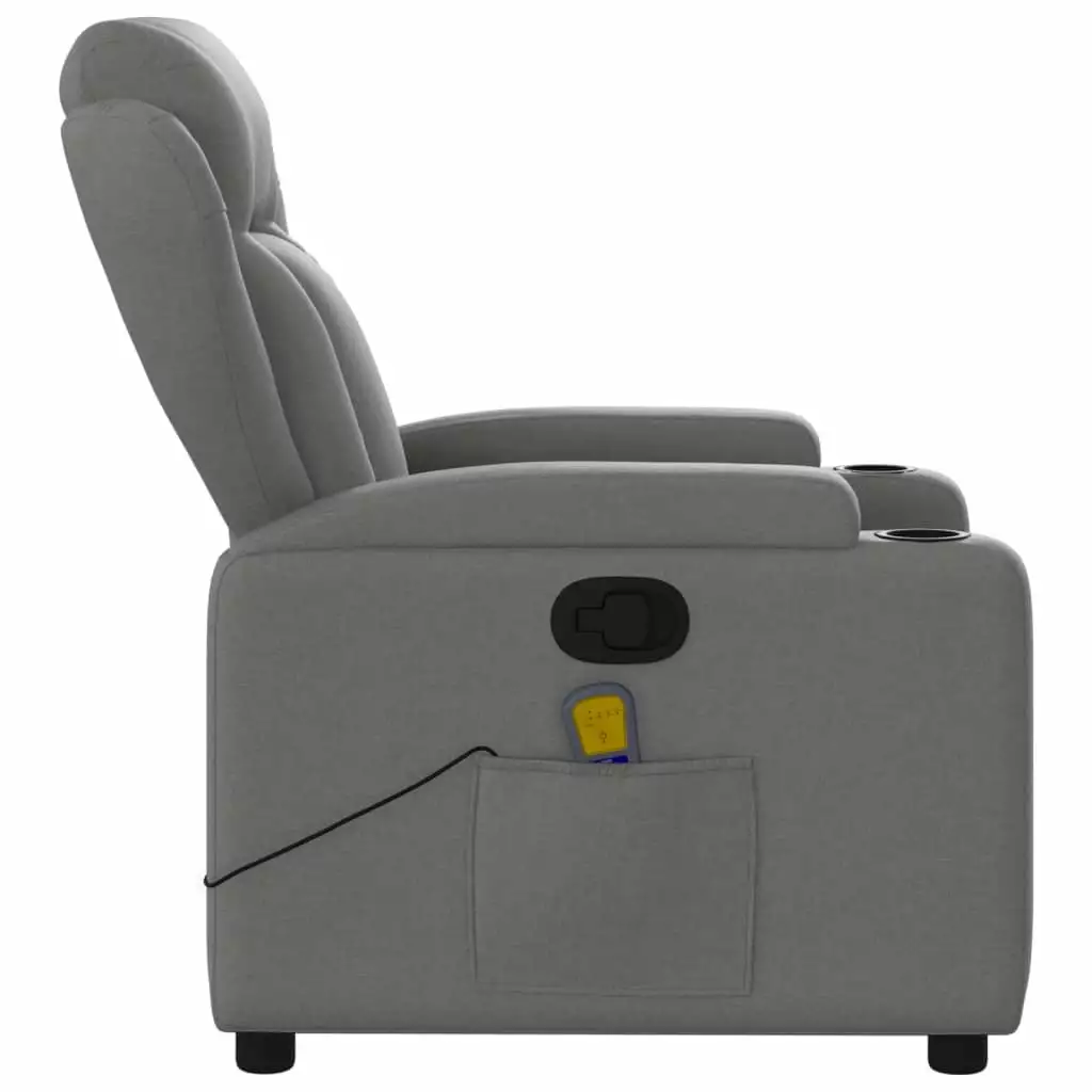 Andoer Parcel Dark Fabric Recliner Chair Home Comfort