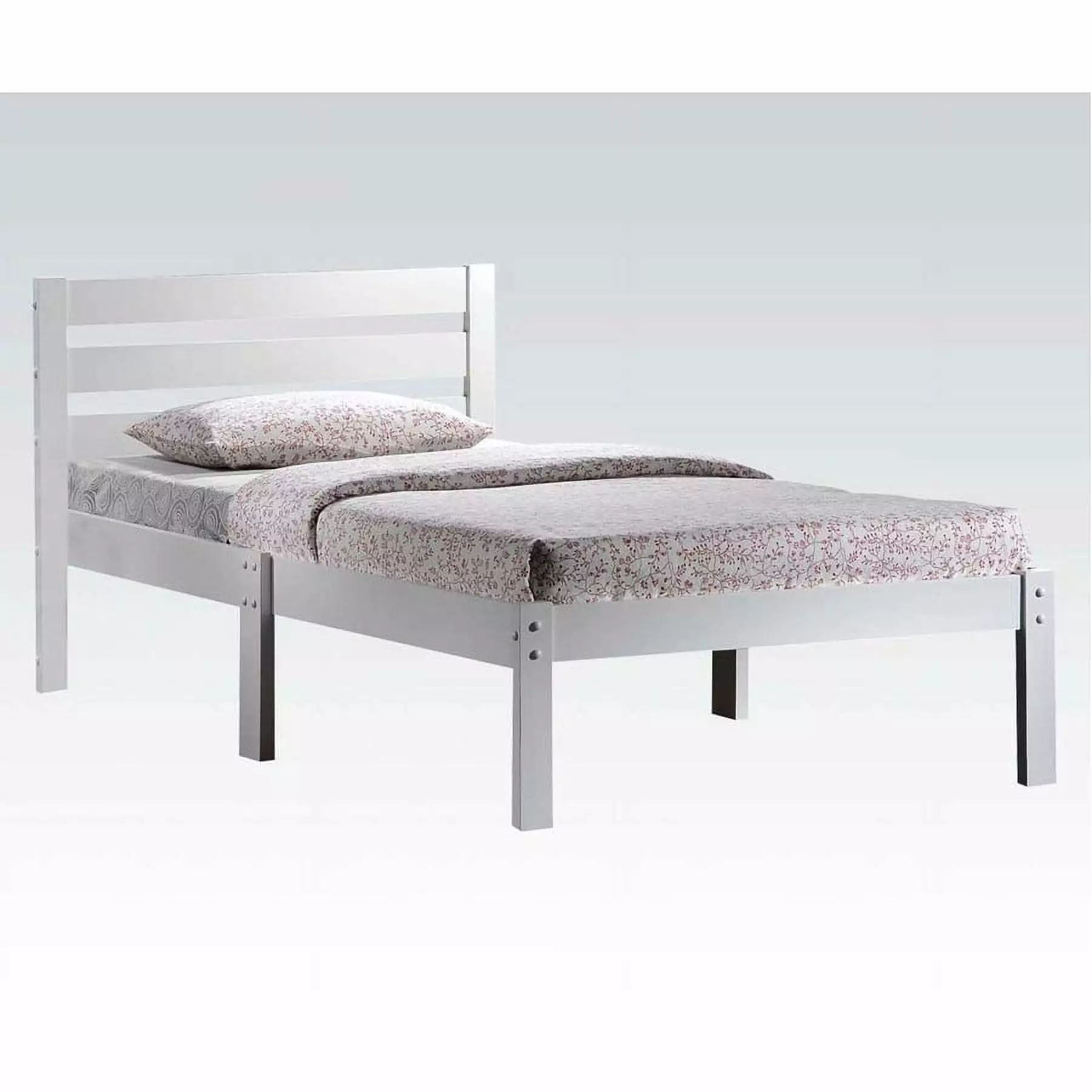 ACME Dontao Casual Wood Twin Bed White