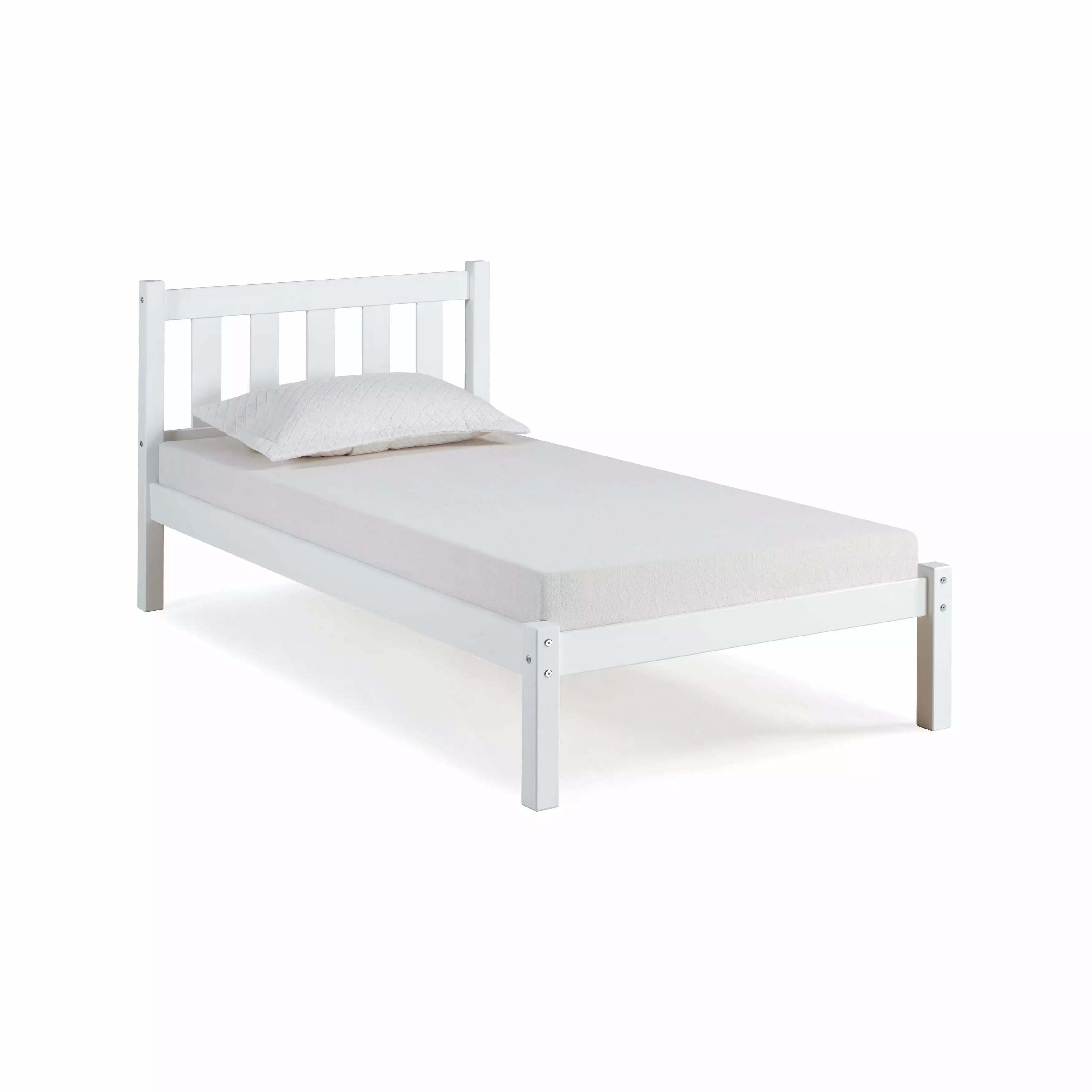 Alaterre Poppy Twin Bed White