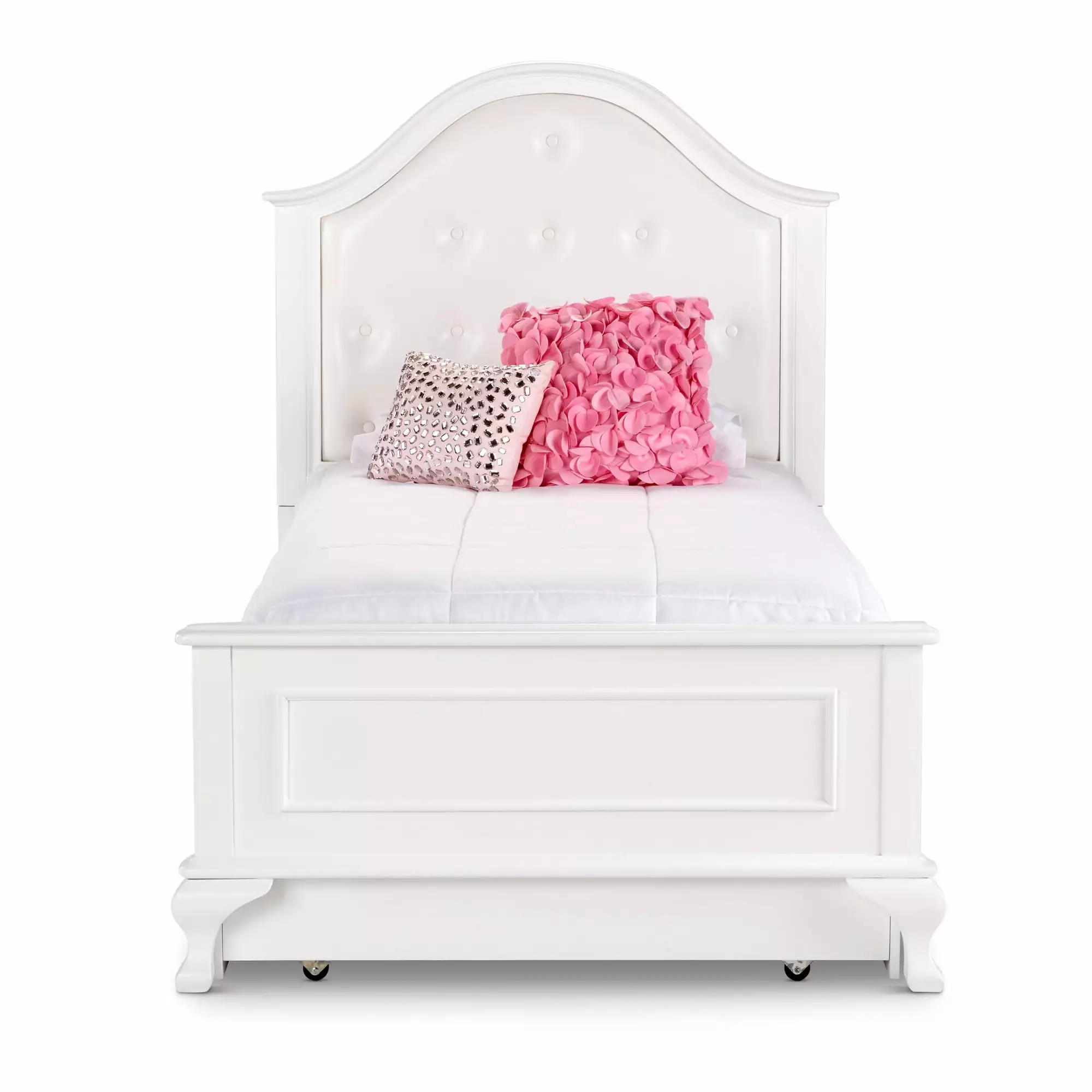Picket Houtilize Furnishings Jenna Twin Panel Bed White Picket House Furnishings