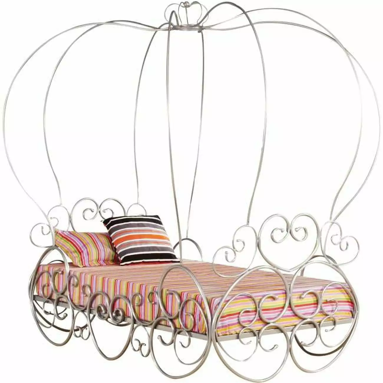 ACME Furniture Priya Twin Bed Canopy, Silver
