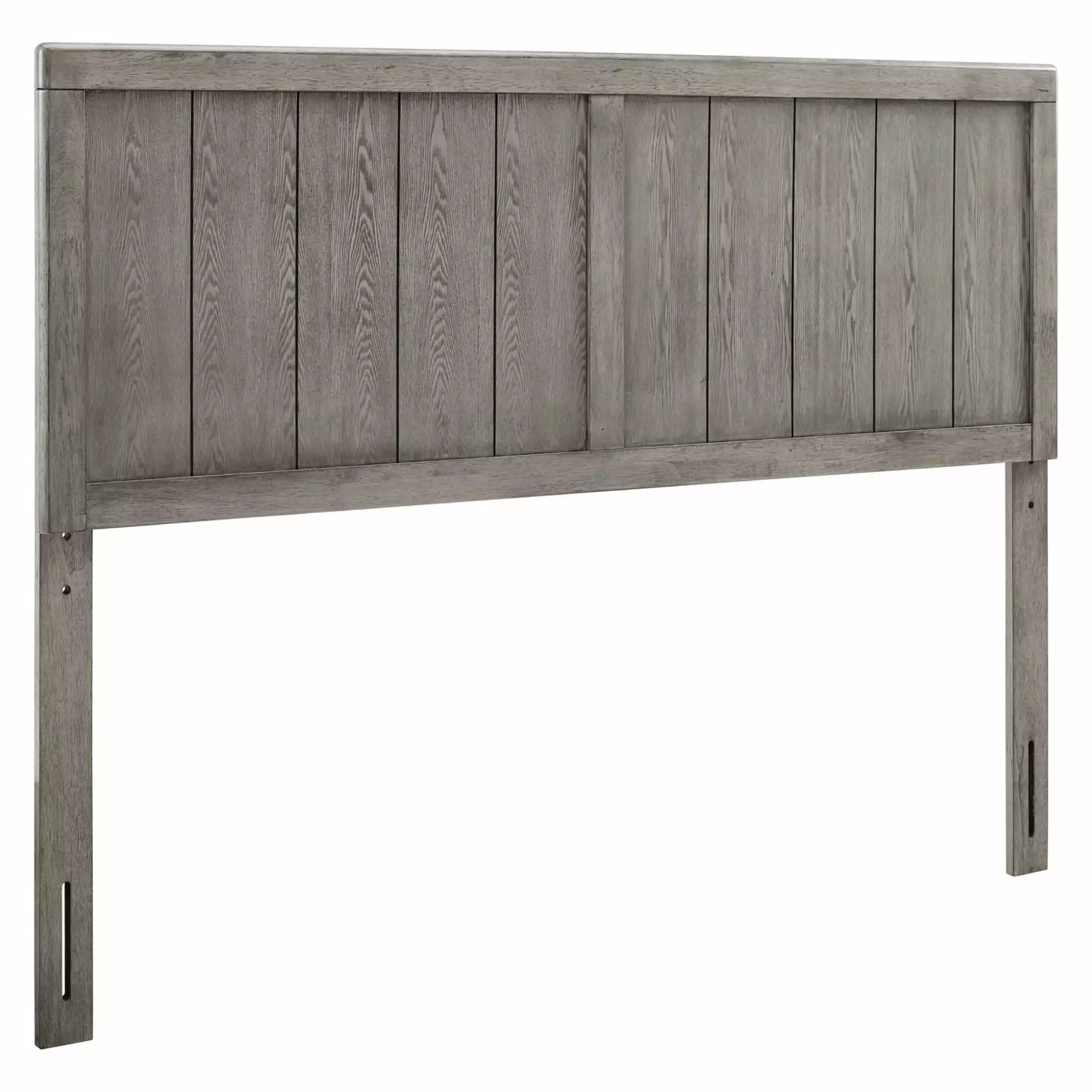 Modway Robbie Twin Wood Headboard Gray Stylish Bedroom Upgrade