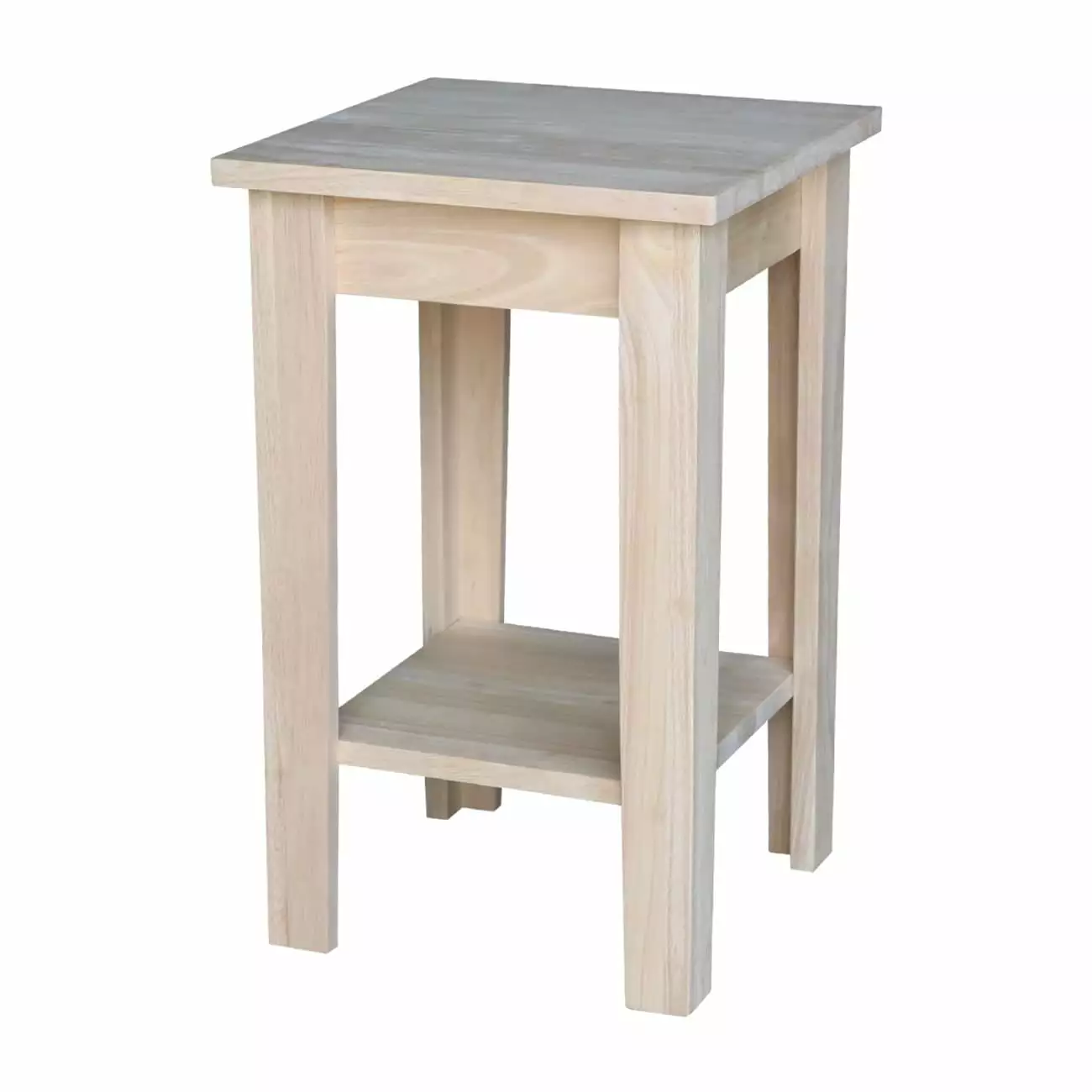 Unfinished Solid Wood Shaker Plant Stand Indoor Outdoor Decor Bed Bath & Beyond