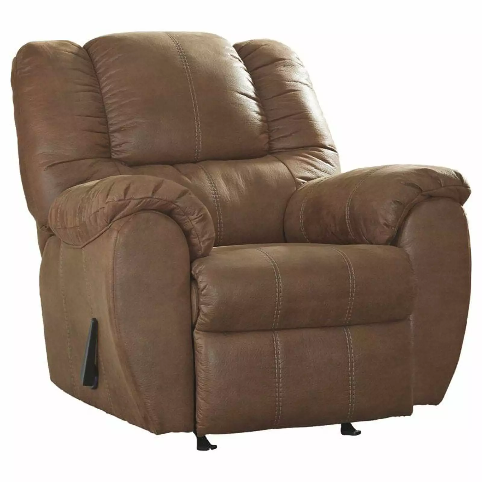 Bowery Hill Contemporary Upholstered Recliner Saddle Finish - Modern Comfort Chair