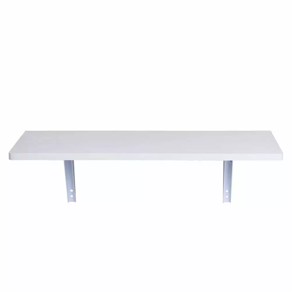 Kitsin Folding Wall-mounted Computer Desk Home Office Table Space Saver Workstation