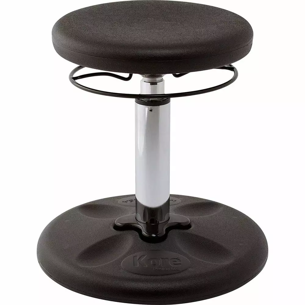 Kore KOR3105 Kids Adjustable Standard Wobble Chair Black