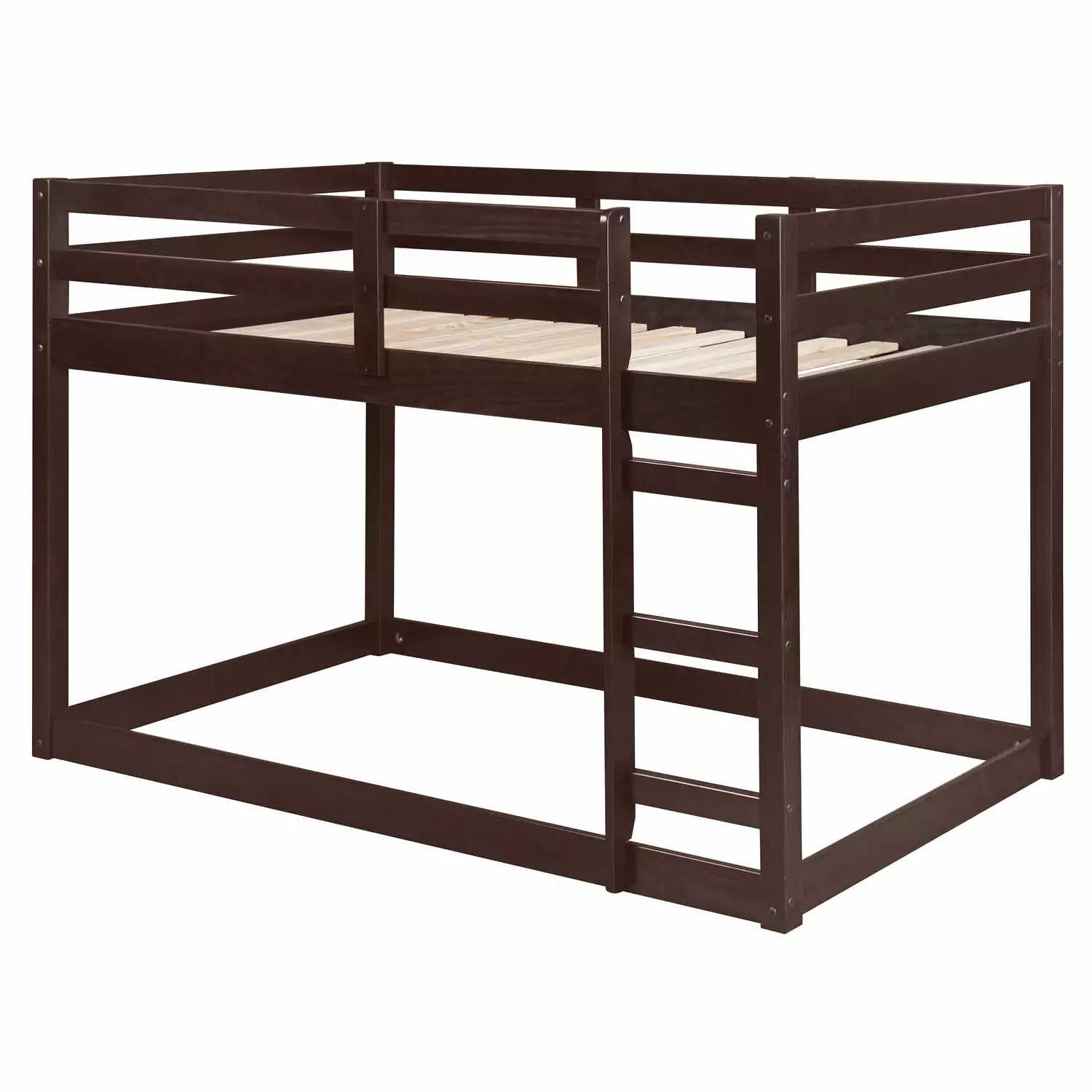 Acme Furniture Contemporary Wood Gaston Loft Bed Espresso - Stylish Loft Bed Teens and Adults