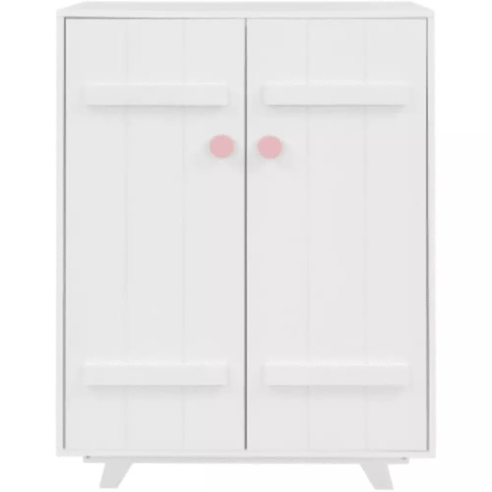 Wooden Wardrobe Hanging Rods and Storage Armor Bedroom Kitchen Living Room YRWL