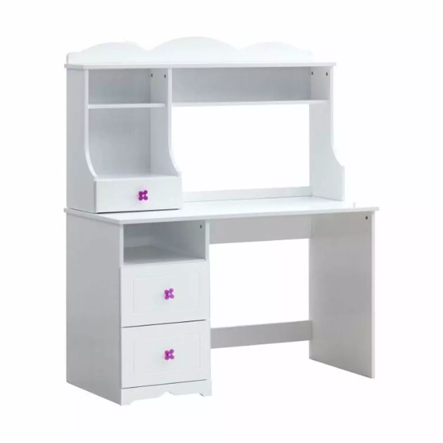 Acme Furniture Meyer Desk Table - White Modern Office Desk Home or Office