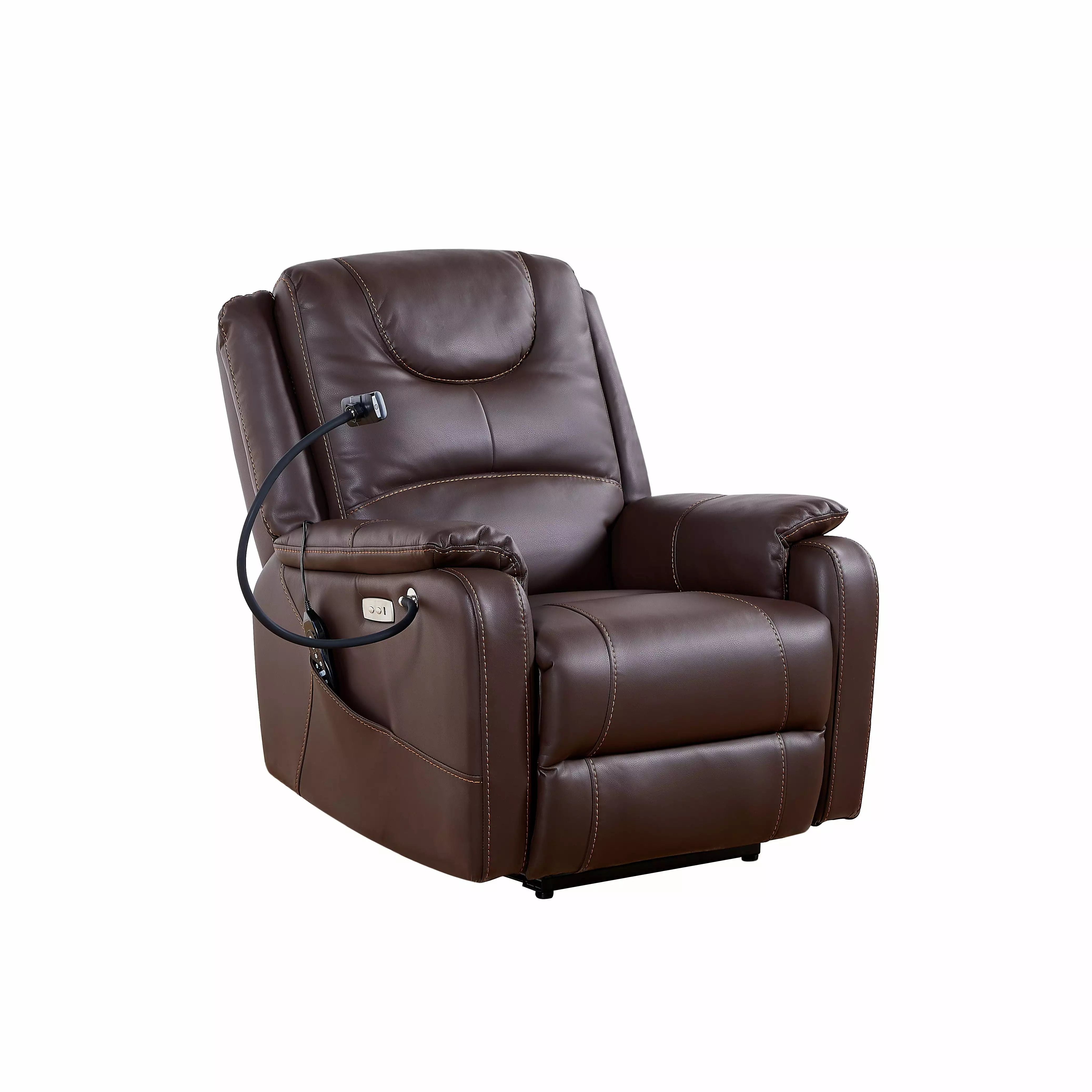 Zero Gravity Power Lift Recliner Chair Massage Heating and USB Ports AIDUCHO